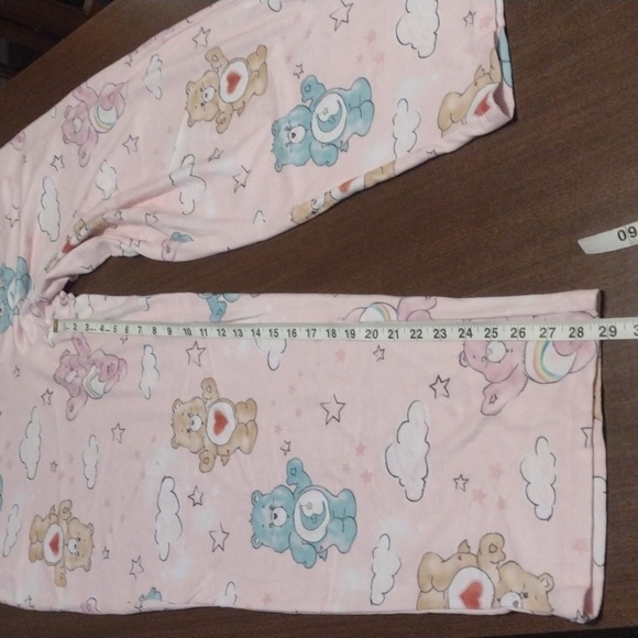 Care Bears soft pink pajama pants with pockets size XL - Picture 8 of 10